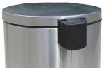 KOSZ PEDAŁOWY TOP SILENT LUNA, POJEMNOŚĆ 5 L, STAL MATOWA MERIDA KIM418