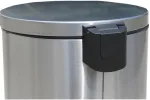 KOSZ PEDAŁOWY TOP SILENT LUNA, POJEMNOŚĆ 20 L, STAL MATOWA MERIDA KIM421