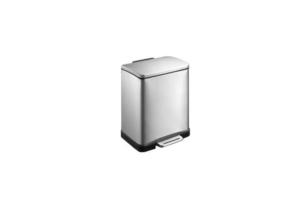 KOSZ PROSTOKĄTNY CUBE, POJEMNOŚĆ 12 L, STAL MATOWA MERIDA KIM426