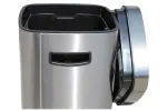 KOSZ AUTOMATYCZNY SENSOR, BEZDOTYKOWY, KWADRATOWY, STAL MATOWA 12 L MERIDA KIM503