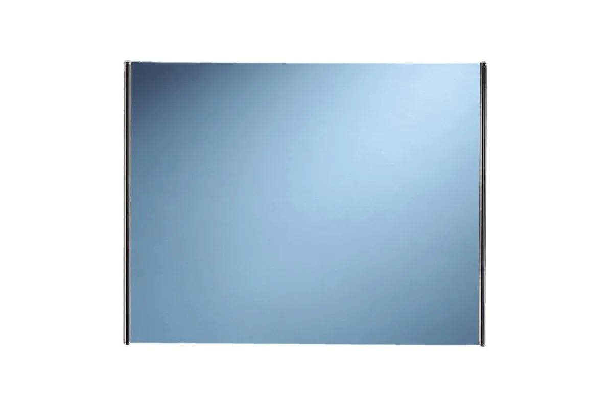 Lustro w oprawie chromowanej na metalowym stelażu Merida LU8B, wymiary 50 cm x 60 cm