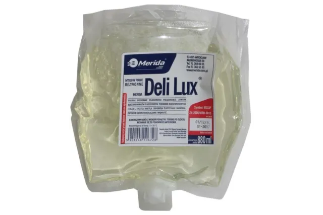Mydło w pianie MERIDA DELI LUX® BEZWONNE M11XP