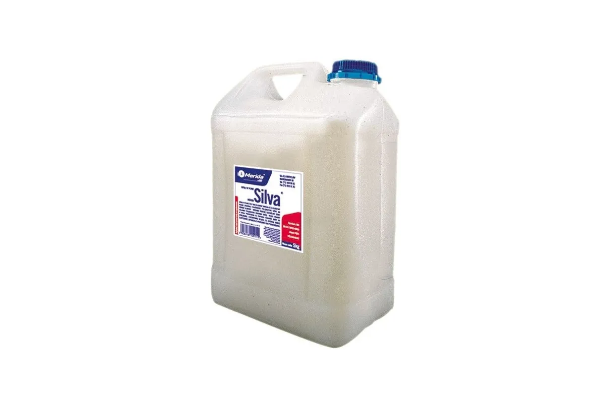 Mydło w płynie MERIDA SILVA®, kanister 5 kg M4