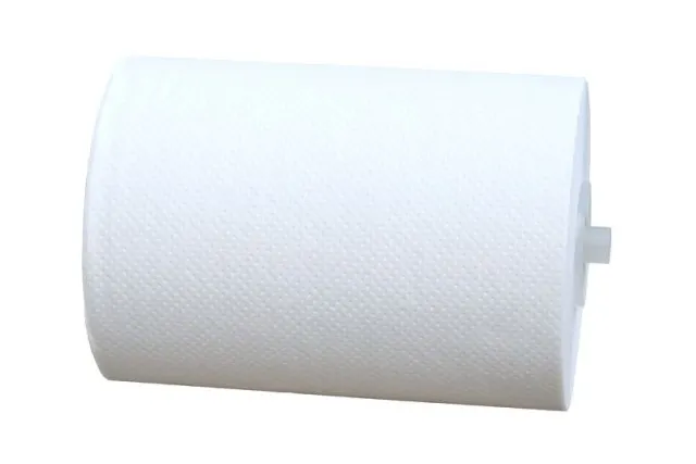 Ręcznik papierowy w rolach MERIDA OPTIMUM AUTOMATIC do dozownika MINI długość 137 m, KARTON 11 ROLEK RAB401