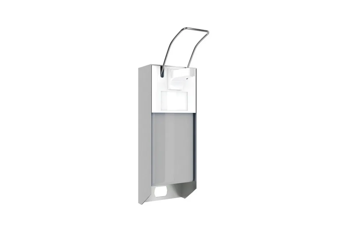 Metalowy dozownik bezdotykowy płynów dezynfekcyjnych, pojemność 0,5 l Merida D9