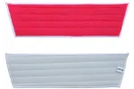 MOP ECONOMY Z MIKROFAZY CZERWONY 45/40 CM RZEPOWY DO STELAŻA HFF301 MERIDA SEP340