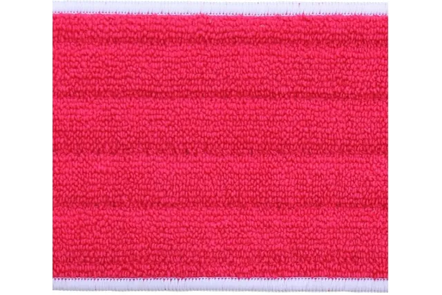 MOP ECONOMY Z MIKROFAZY CZERWONY 45/40 CM RZEPOWY DO STELAŻA HFF301 MERIDA SEP340