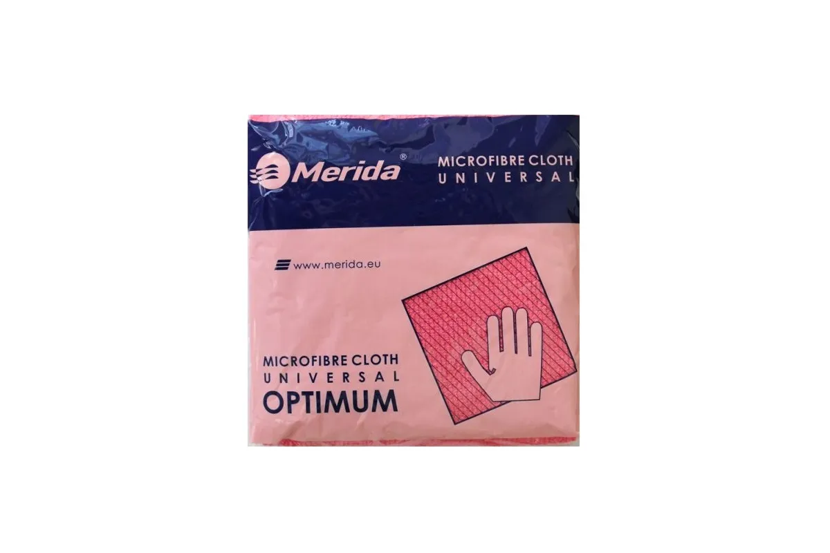 ŚCIERECZKA Z MIKROWŁÓKNA OPTIMUM CZERWONA MERIDA SRL009