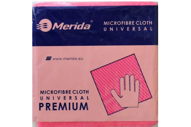 ŚCIERECZKA Z MIKROWŁÓKNA PREMIUM CZERWONA MERIDA SRL013