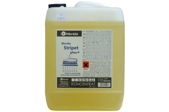 Merida Stripet Plus środek do gruntownego mycia powierzchni wodoodpornych, karnister 10 l NMS604