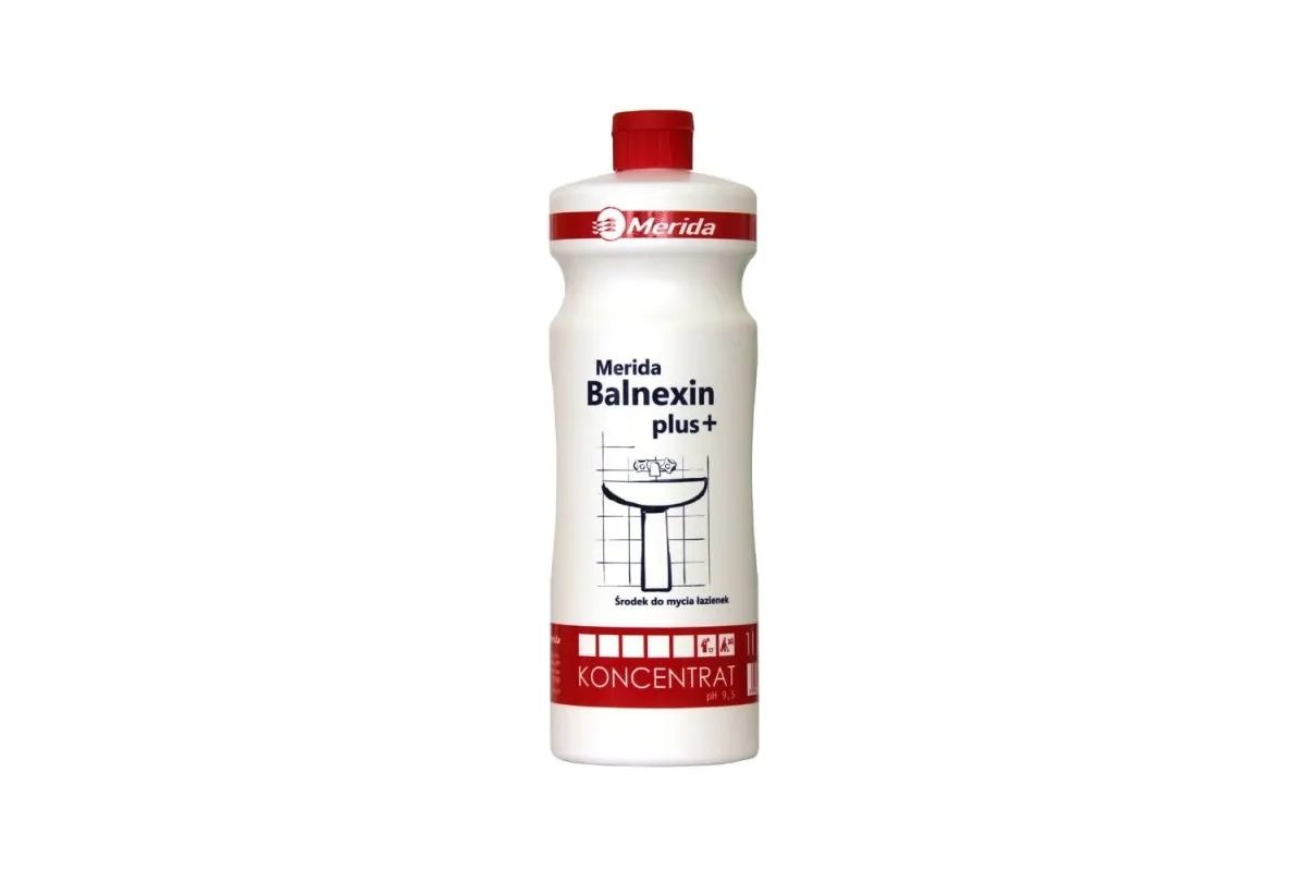 Merida Balnexin Plus alkaliczny środek do bieżącej pielęgnacji łazienek, butelka 1 l NML101