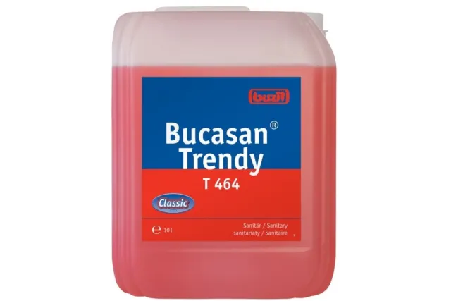 T464 Bucasan Trendy - środek do mycia nawierzchni w pomieszczeniach wilgotnych, karnister 10 l NBL603