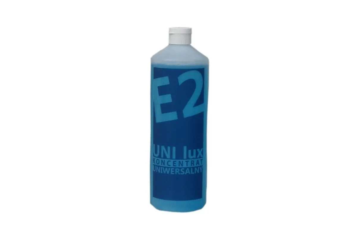 E2 UNI LUX uniwersalna mieszanina do mycia wszelkich twardych powierzchni ponadpodłogowych Merida NEU101