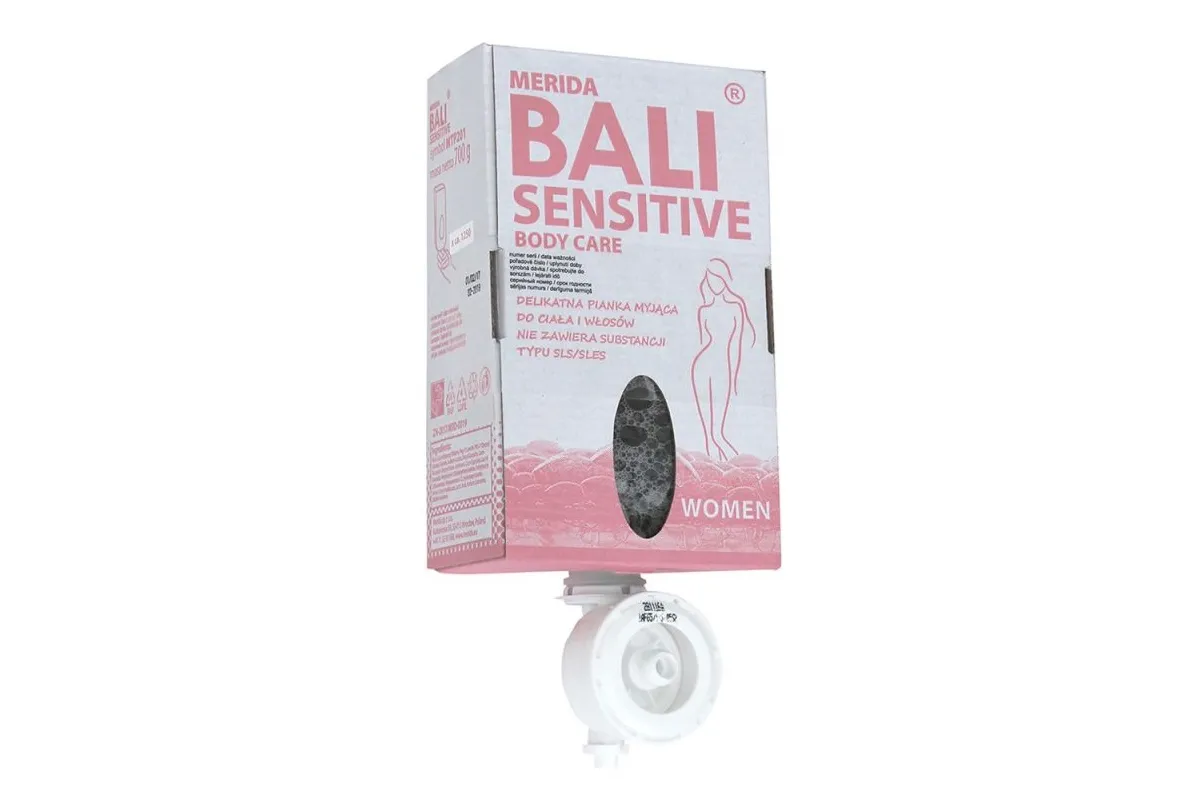 MYDŁO W PIANIE MERIDA BALI SENSITIVE WOMEN JEDNORAZOWY WKŁAD 700 G MTP201