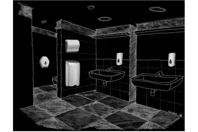 MECHANICZNY PODAJNIK RĘCZNIKÓW W ROLACH MERIDA UNIQUE LUX CUT GLAMOUR WHITE SPARK LINE CUH367