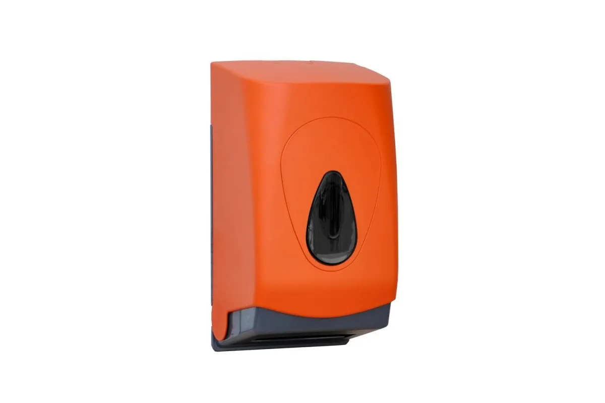 POJEMNIK NA PAPIER TOALETOWY W LISTKACH MERIDA UNIQUE ORANGE LINE BUO401