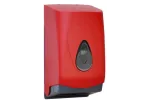 POJEMNIK NA PAPIER TOALETOWY W LISTKACH MERIDA UNIQUE RED LINE BUR401