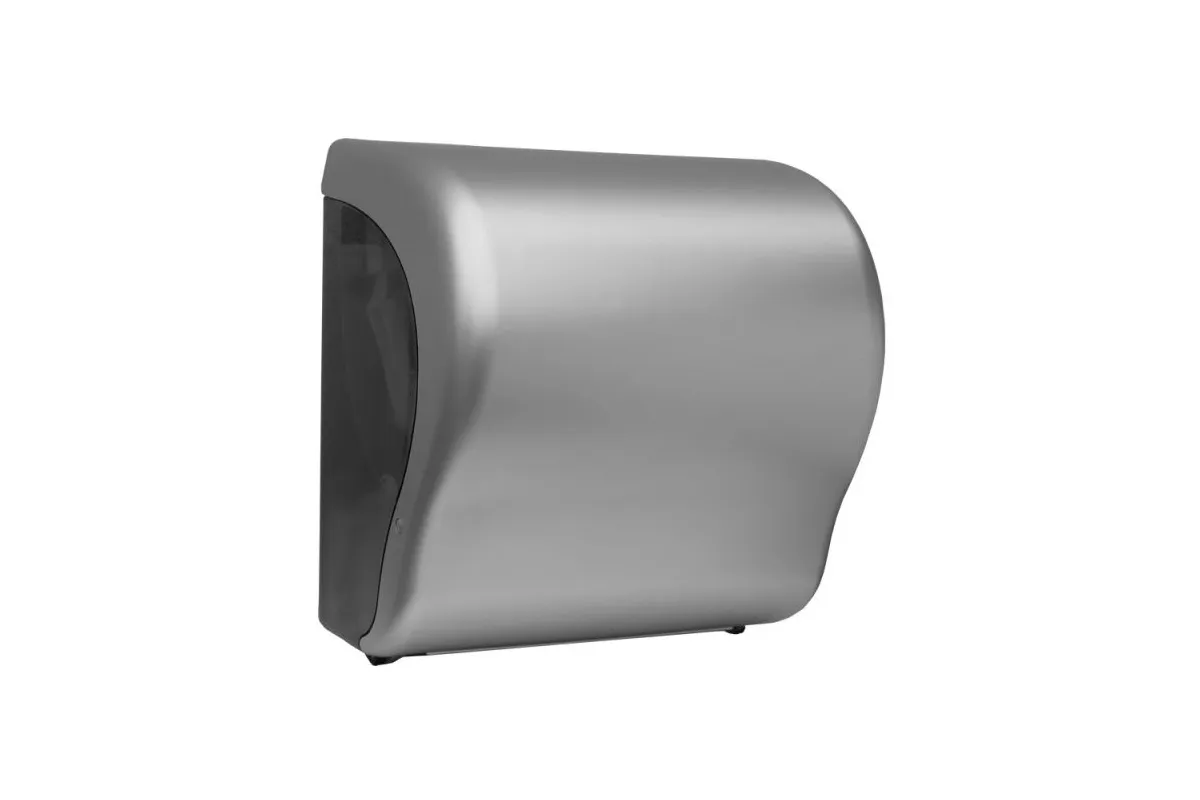 MECHANICZNY PODAJNIK RĘCZNIKÓW W ROLACH MERIDA UNIQUE LUX CUT SILVER LINE CUS301