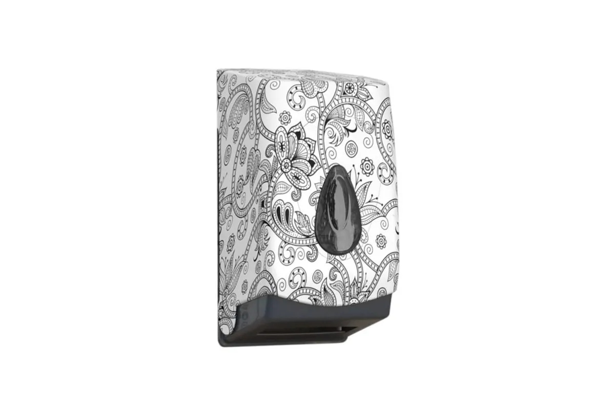 POJEMNIK NA PAPIER TOALETOWY W LISTKACH MERIDA UNIQUE ORIENT LINE BUH405