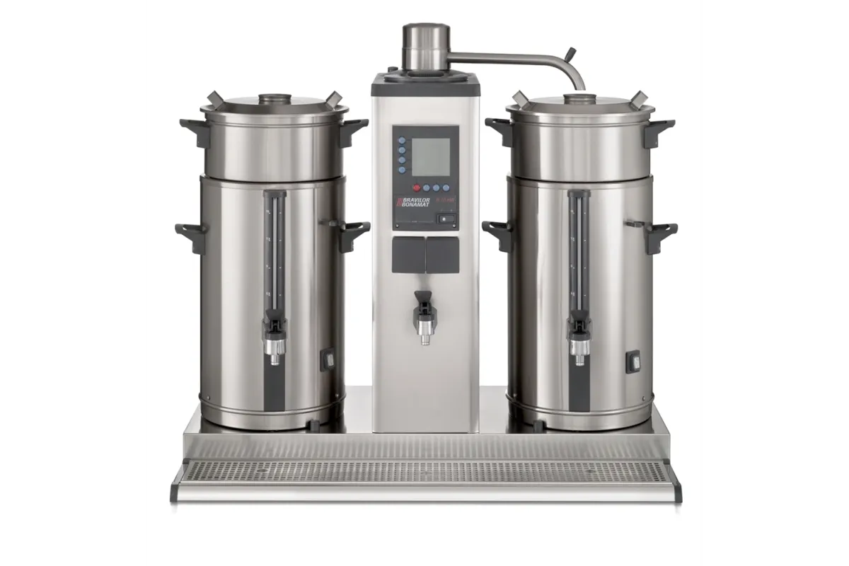 Bravilor B10 HW wersja morska, z 1 systemem do zaparzania kawy oraz 2 termosami po 10 litrów 440V3/115V/ - 50/60Hz 10000W