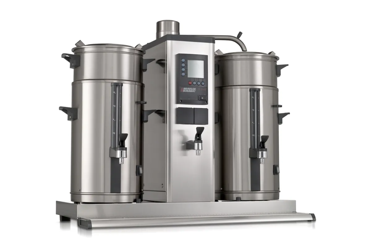 Bravilor B10 HW wersja morska, z 1 systemem do zaparzania kawy oraz 2 termosami po 10 litrów 440V3/115V/ - 50/60Hz 10000W