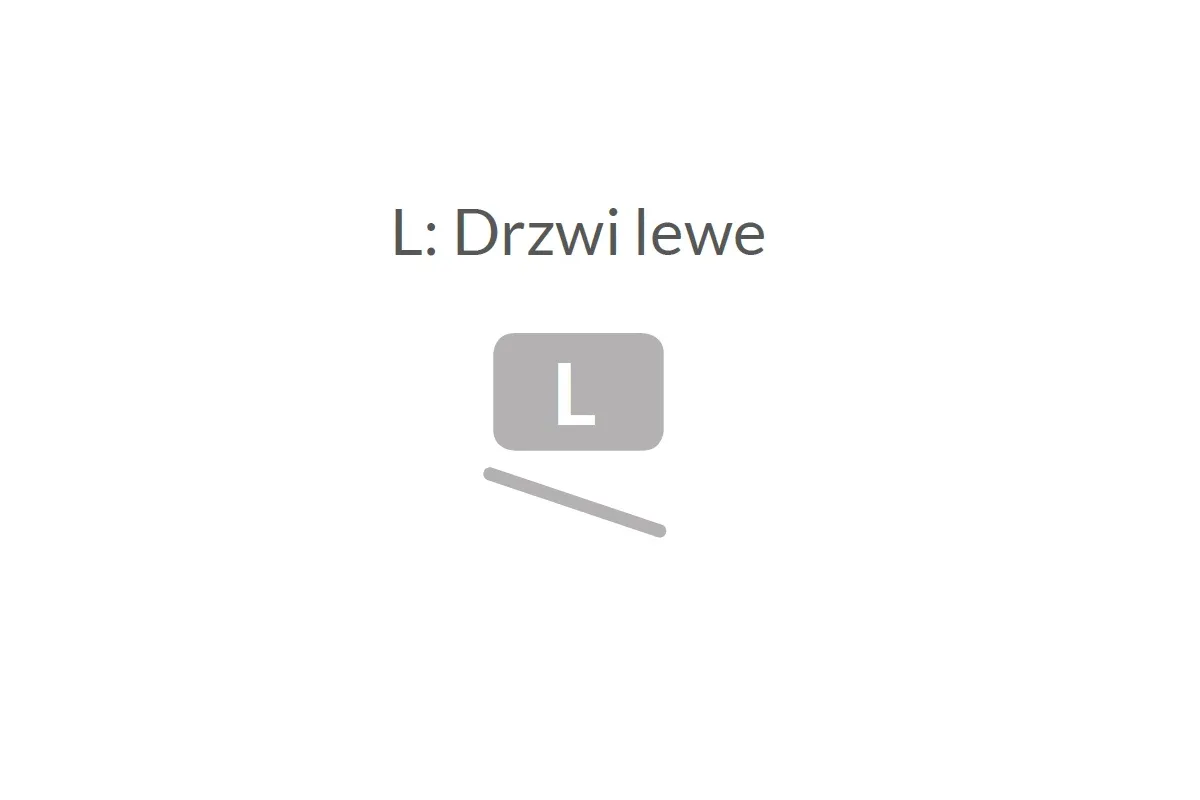 SZAFA CHŁODNICZA 700L GN 2/1 DRZWI LEWE (2 x 1/2)  ASBER GCPZ-702 L