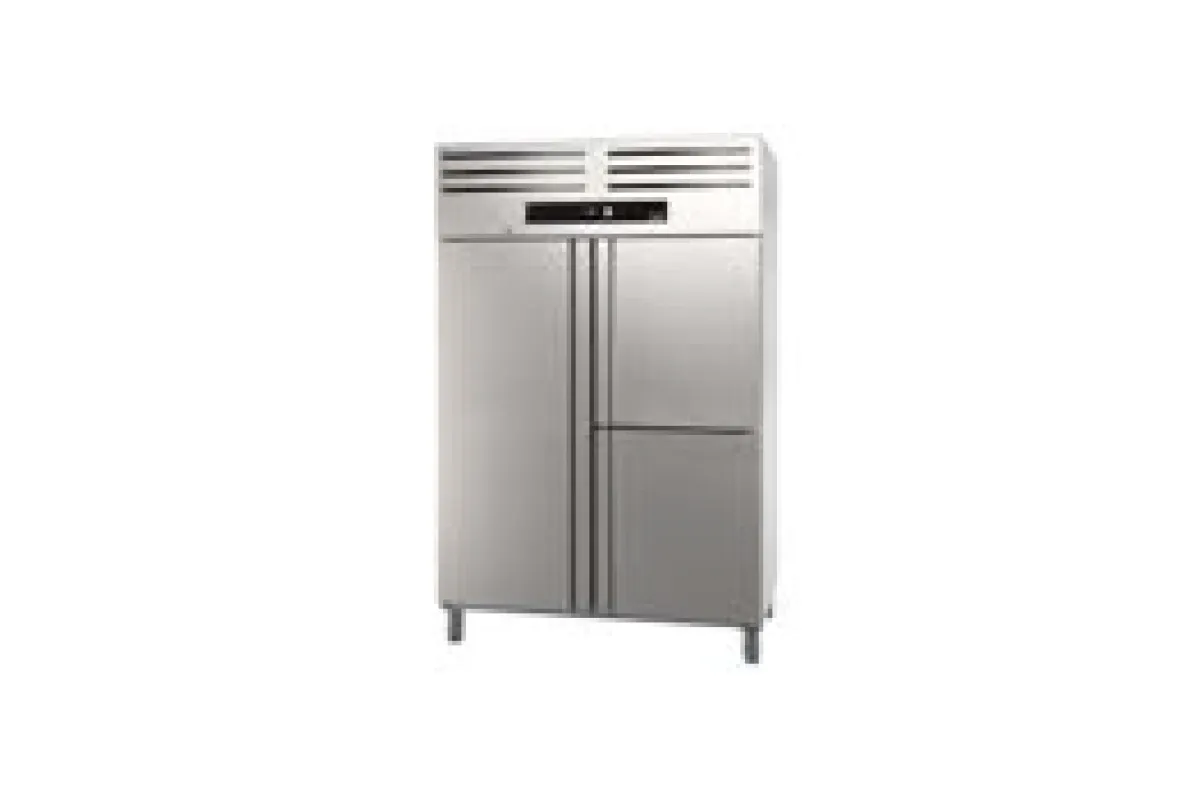 SZAFA CHŁODNICZA 1 + 2 x 1/2 DRZWI 1400L GN 2/1 ASBER GCPZ-1403