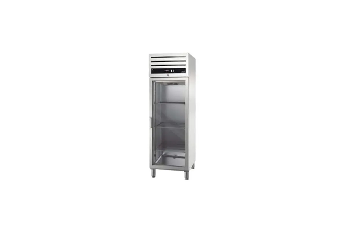 SZAFA CHŁODNICZA Z DRZWIAMI SZKLANYMI PRAWYMI 700L GN 2/1 ASBER GCPZ-701 GLASS R GREEN LINE