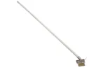 JEDNORAZOWY MOP Z RZEPEM ECONOMY SEP342, BIAŁY, 43 X 13 CM, PACZKA 20 SZT.